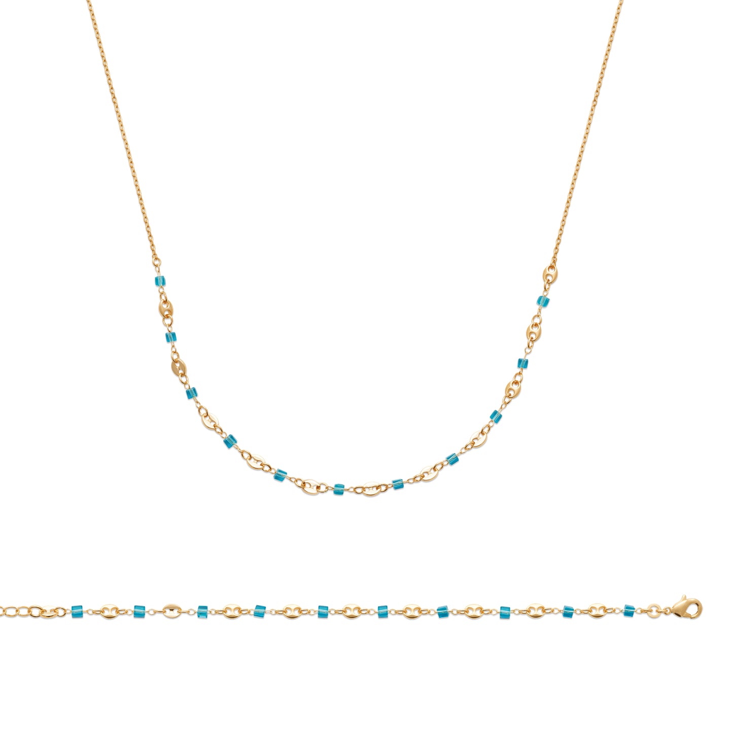 Clarity Celeste Necklace