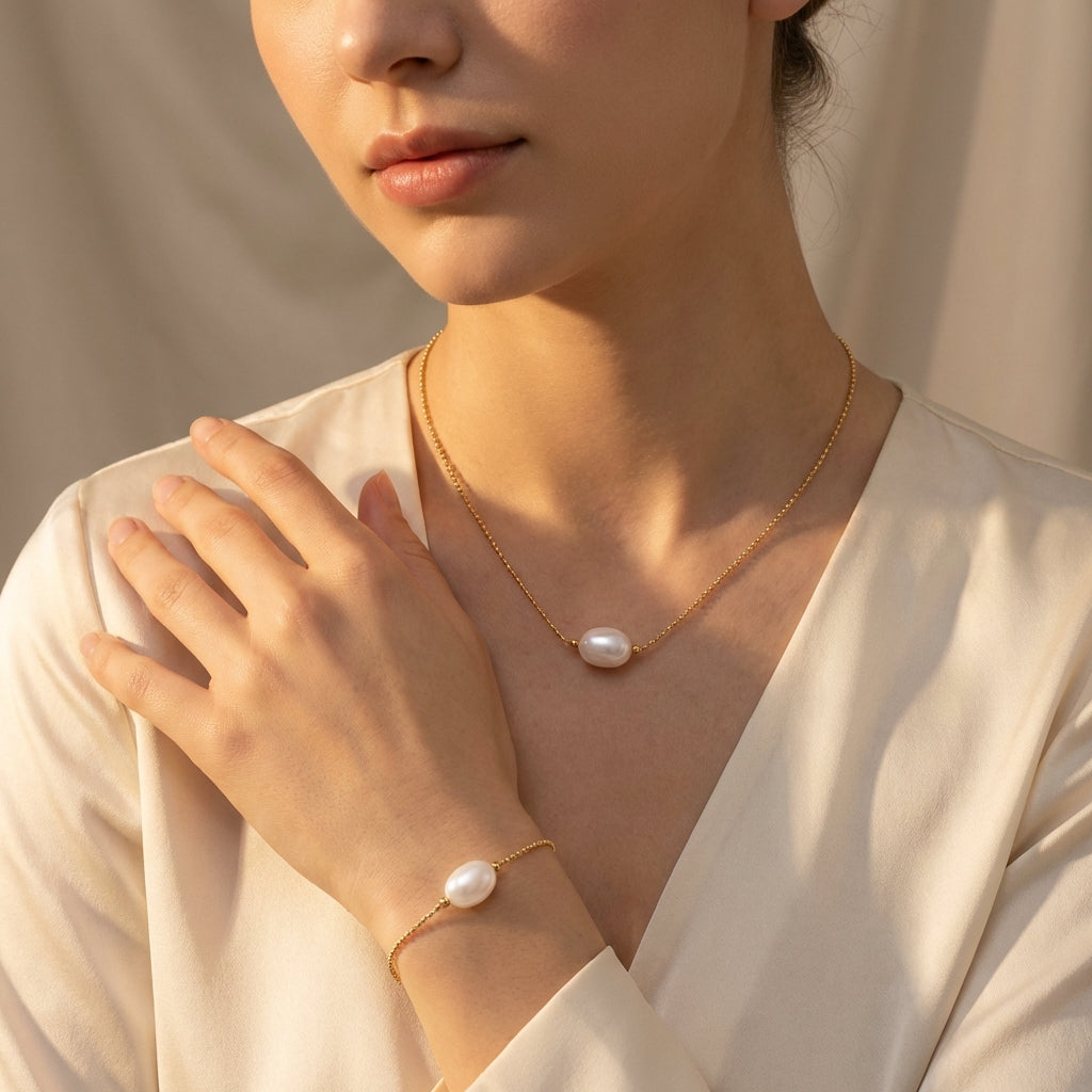 Clarity Amara Bracelet - Lifestyle worn image