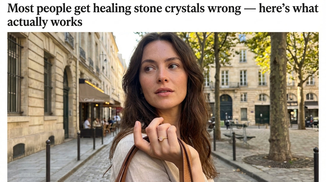 Most people get healing stone crystals wrong — here's what actually works