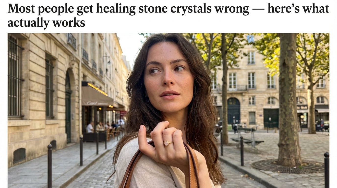 Most people get healing stone crystals wrong — here's what actually works