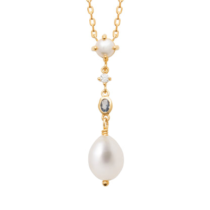 Elegance Iris Necklace