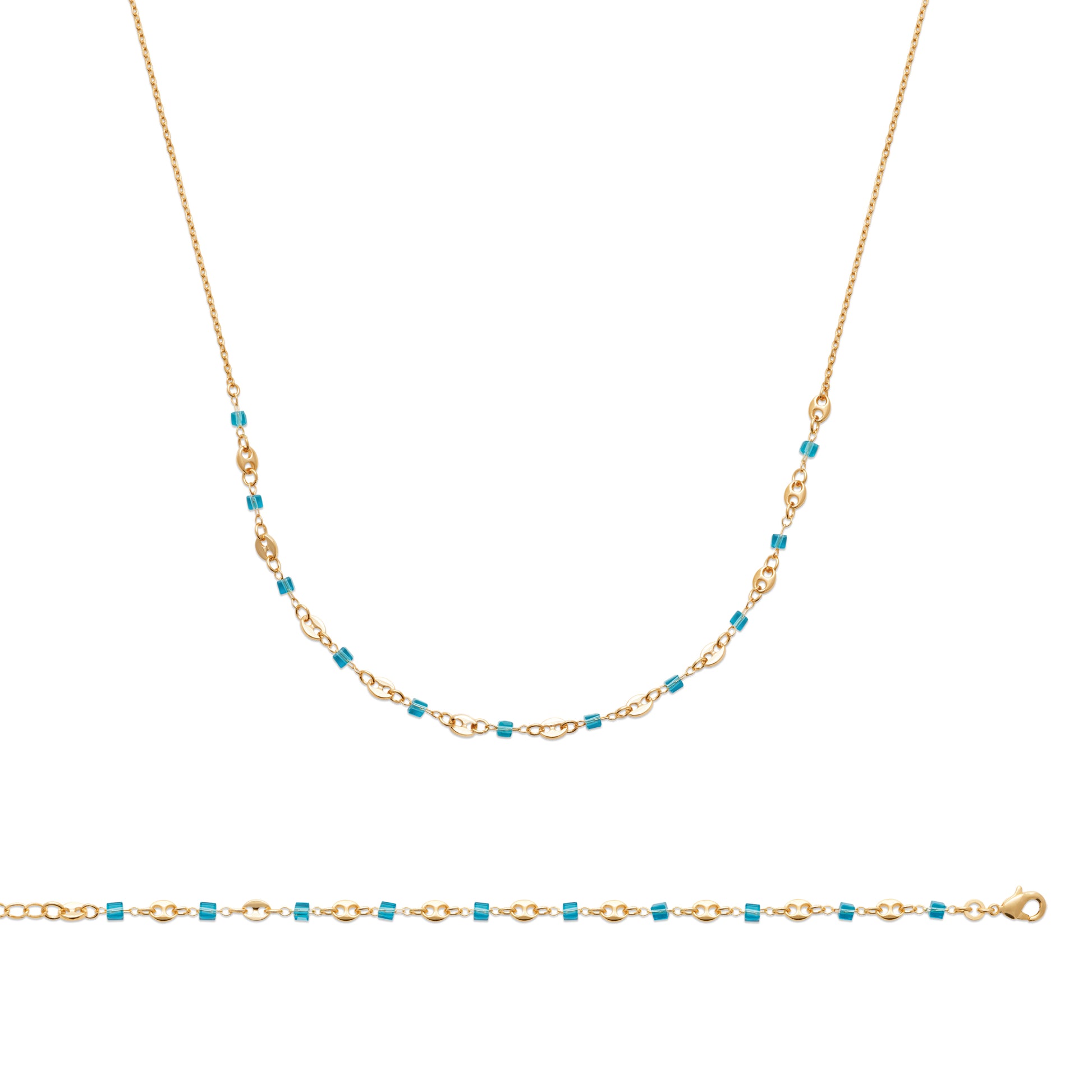 Clarity Celeste Necklace