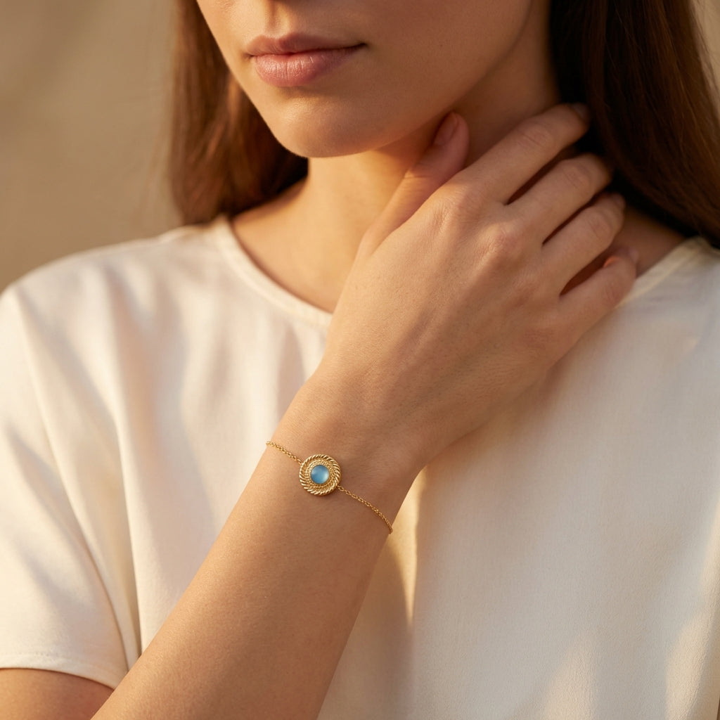 Calm Nova Bracelet - Lifestyle worn image