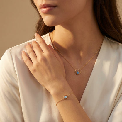 Calm Phoebe Bracelet - Lifestyle worn image