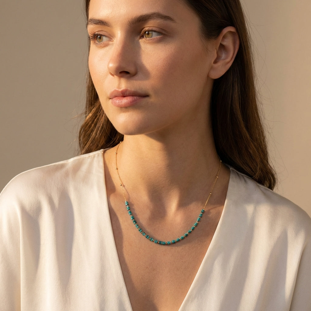 Clarity Nova Necklace - Lifestyle