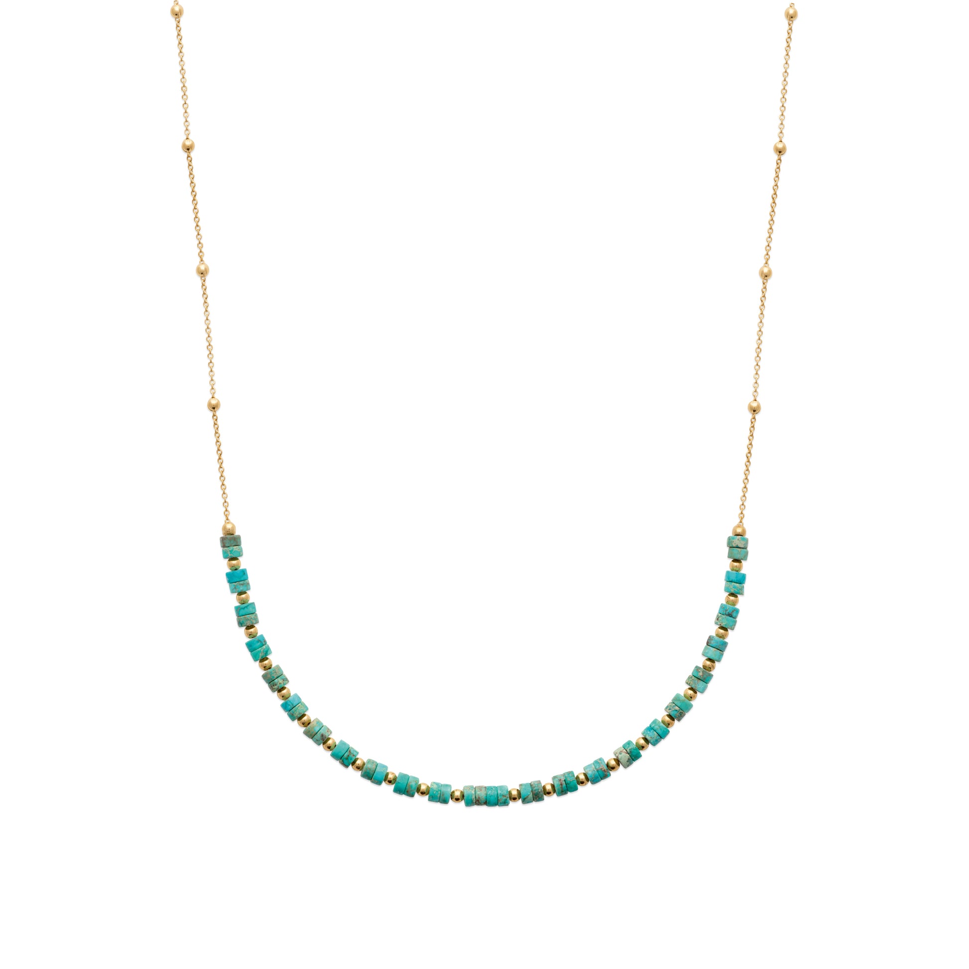Clarity Luna Necklace Blue Jasper