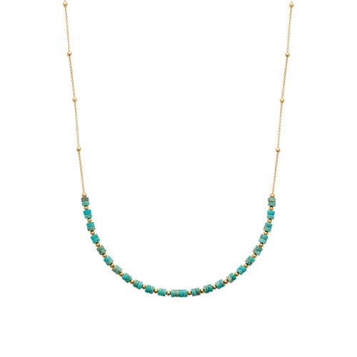 Clarity Luna Necklace Blue Jasper
