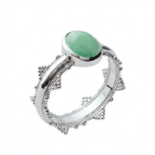 Prosperity Lyra Ring Cabochon