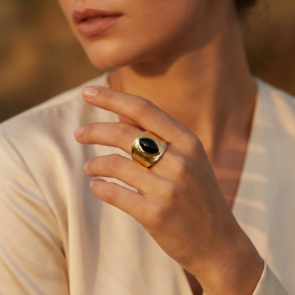 Protection Elara Ring - Lifestyle worn image