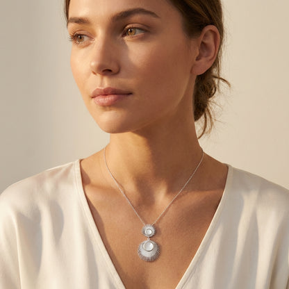 Purity Althea Necklace - Lifestyle worn image