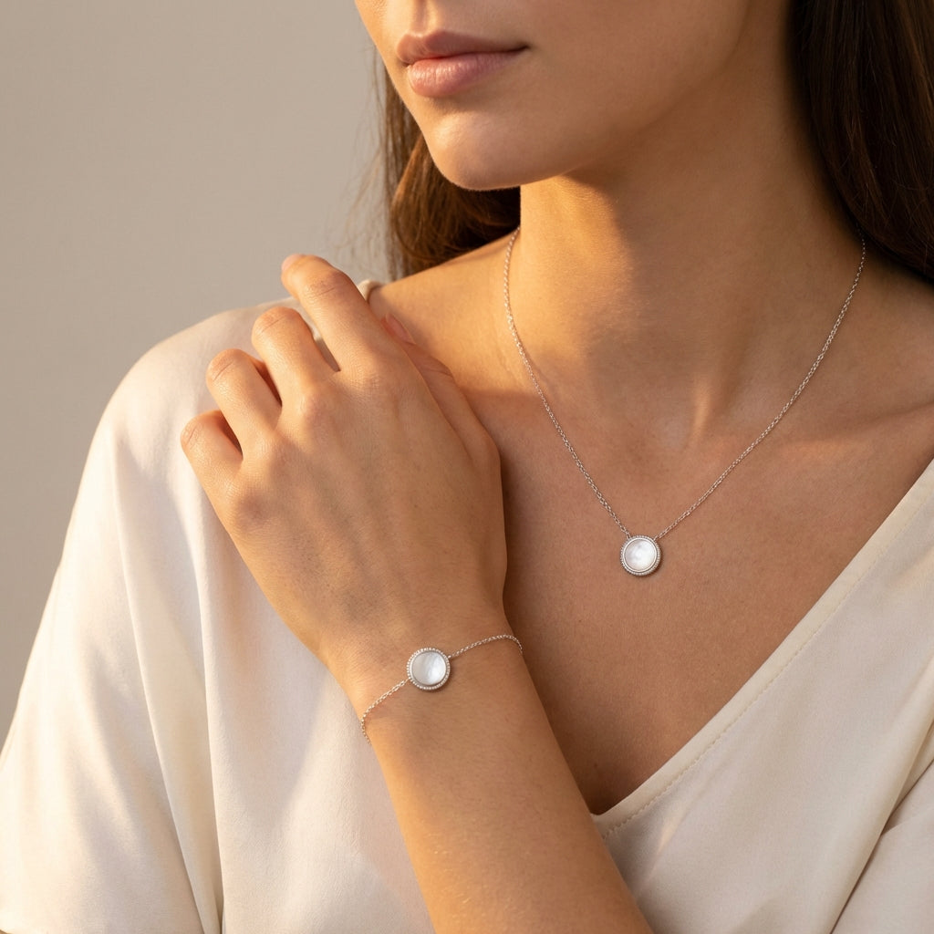Purity Luna Bracelet - Lifestyle worn image