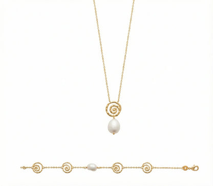 Elegance Selene Necklace and Bracelet