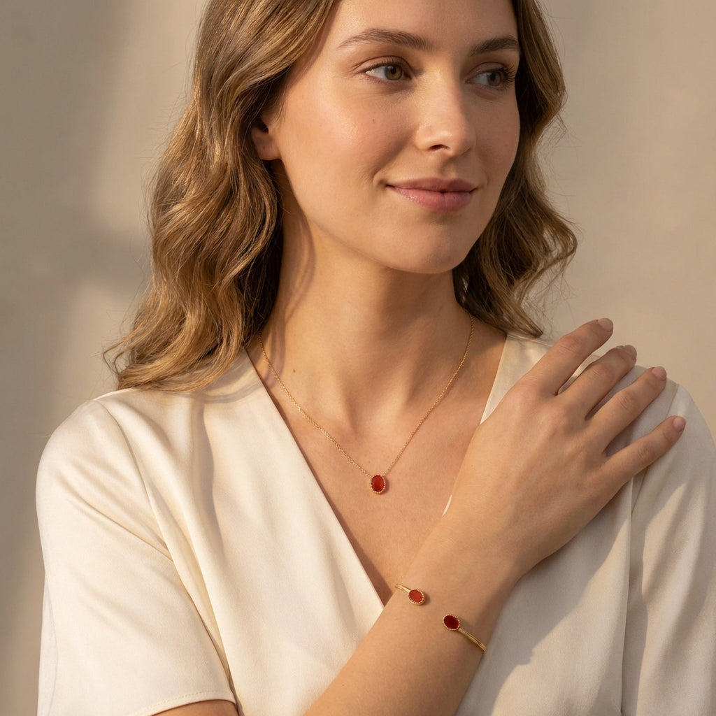 Vitality Nova Necklace - Lifestyle worn image